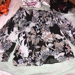 Off the shoulder floral top